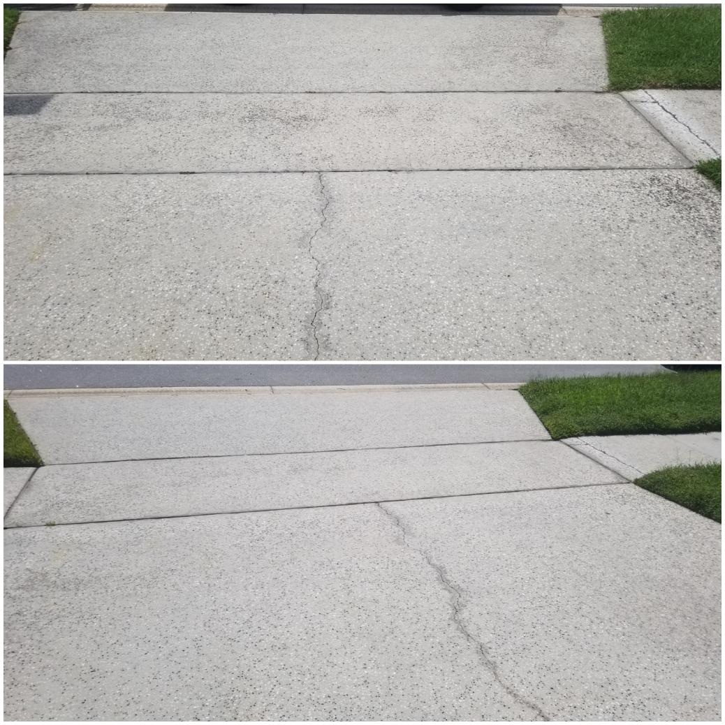 Driveway cleaning